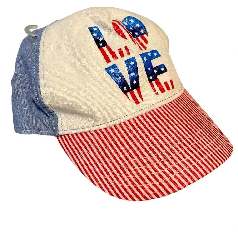 Gymboree Girl’s LOVE Velcro Hat